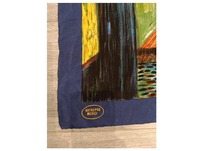 Autre Marque Foulard di seta Van Gogh "Café de Nuit" - vista 3