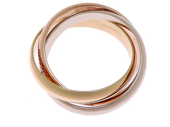 Bague Cartier Trinity Trois Couleurs - vue 2