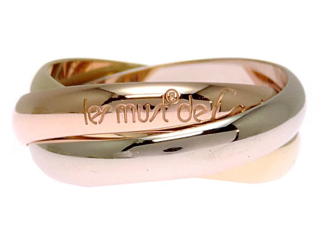 Bague Cartier Trinity Trois Couleurs - vue 4