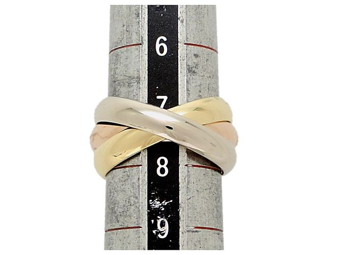 Bague Cartier Trinity Trois Couleurs - vue 8