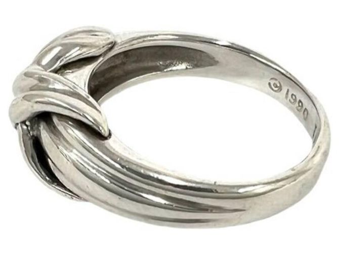 Autre Marque Anello Tiffany Vintage Signature Band - vista 4
