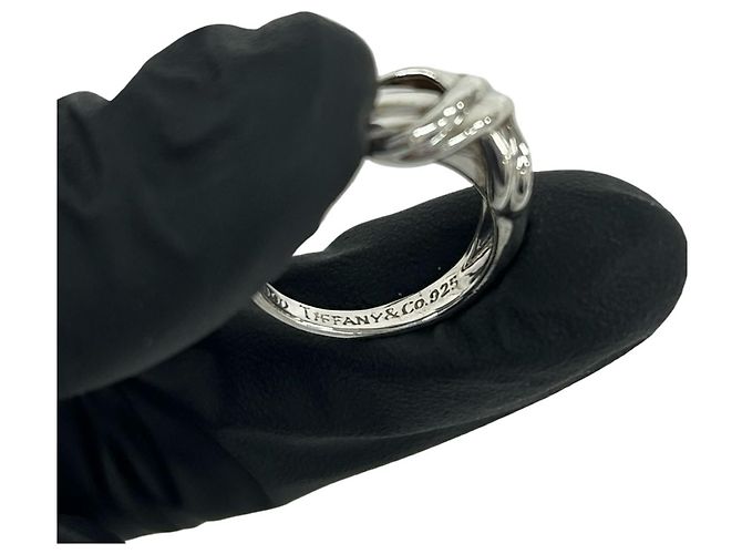 Autre Marque Anello a Fascia Vintage Signature Tiffany & Co. - vista 4