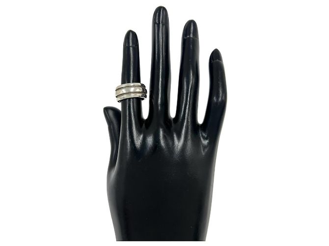 Autre Marque Anello doppio scanalato Tiffany Vintage - vista 2
