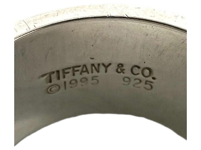 Autre Marque Anello doppio scanalato Tiffany Vintage - vista 3