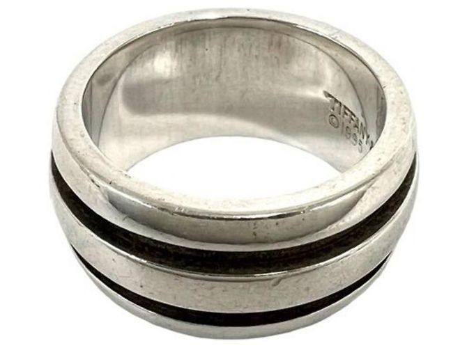 Autre Marque Anello doppio scanalato Tiffany Vintage - vista 4