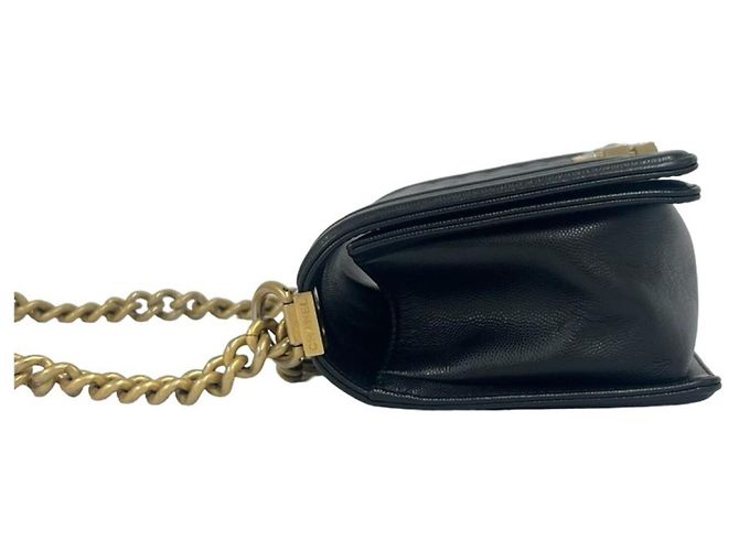 Chanel Boy Schultertasche und Pouch aus Leder - Ansicht 5