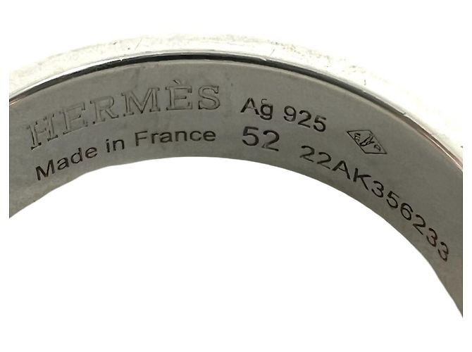 Hermès Anello Hermes Collier de Chien Sterling Silver 925 - vista 3