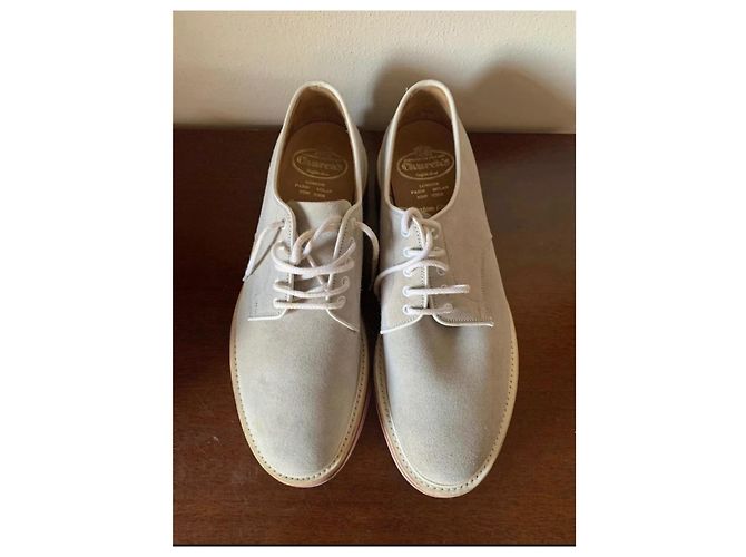 Church's Derby Suede Beige Scarpe Uomo - vista 2