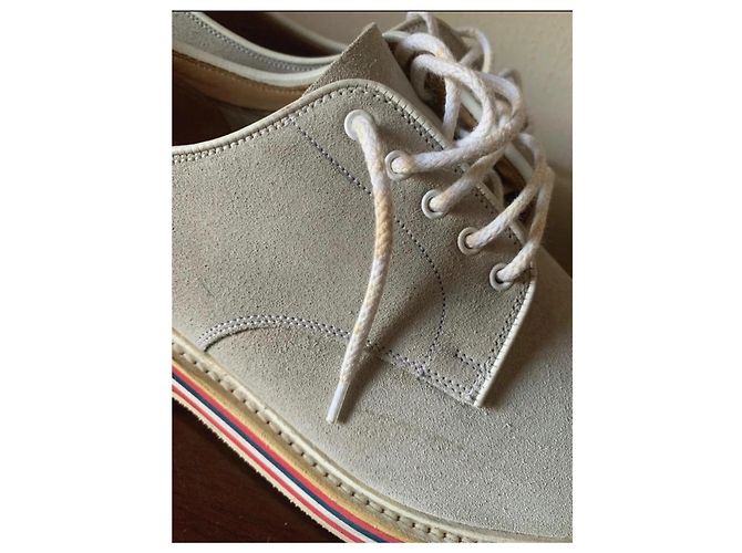 Church's Derby Suede Beige Scarpe Uomo - vista 5