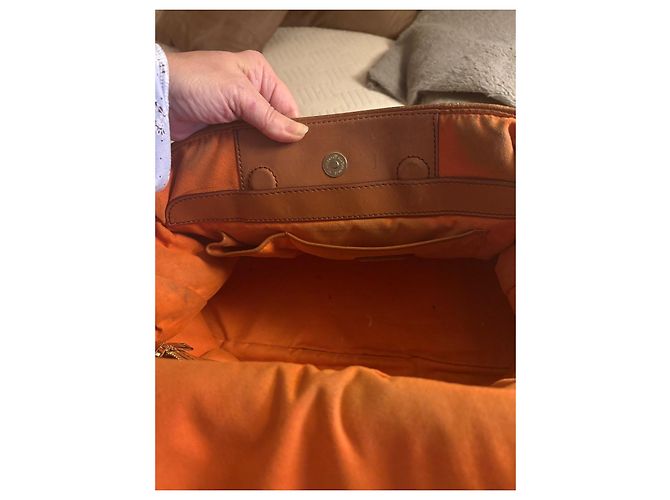 Lancel Sac Cabas Monogramme Cuir Marron - vue 6