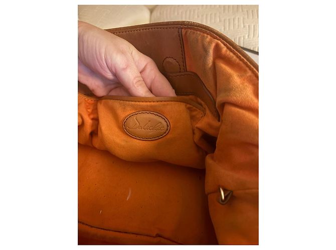 Lancel Sac Cabas Monogramme Cuir Marron - vue 9