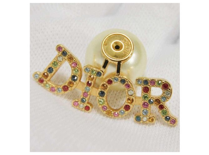 Christian Dior Tribal Design Stecker-Ohrringe - Ansicht 8