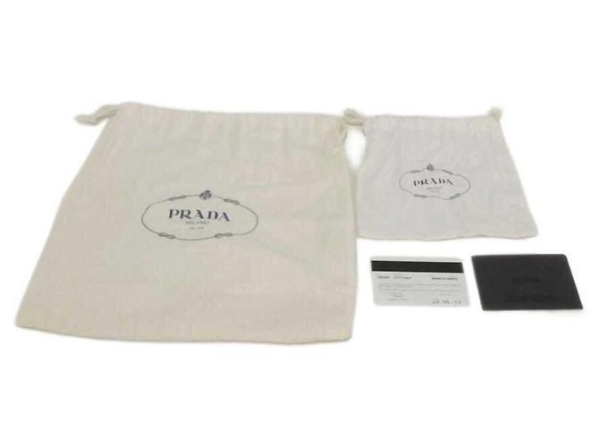 Prada City Plex 2-Way Schultertasche aus Kalbsleder - Ansicht 39