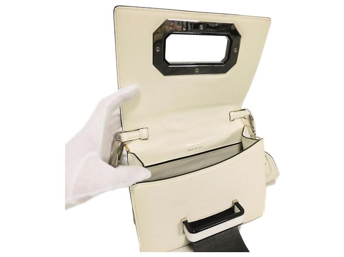 Prada City Plex 2-Way Schultertasche aus Kalbsleder - Ansicht 5