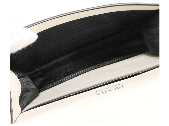 Prada City Plex 2-Way Schultertasche aus Kalbsleder - Ansicht 7