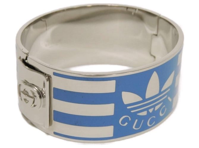 Bracelete Gucci com riscas esmaltadas - vista 2