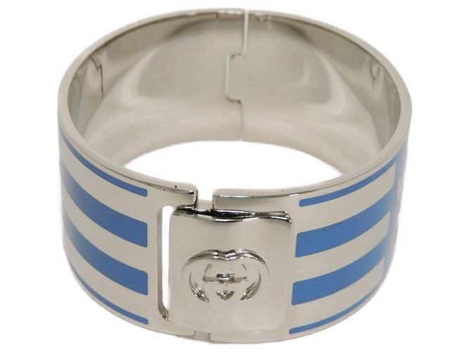 Bracelete Gucci com riscas esmaltadas - vista 3