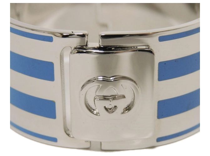 Bracelete Gucci com riscas esmaltadas - vista 6