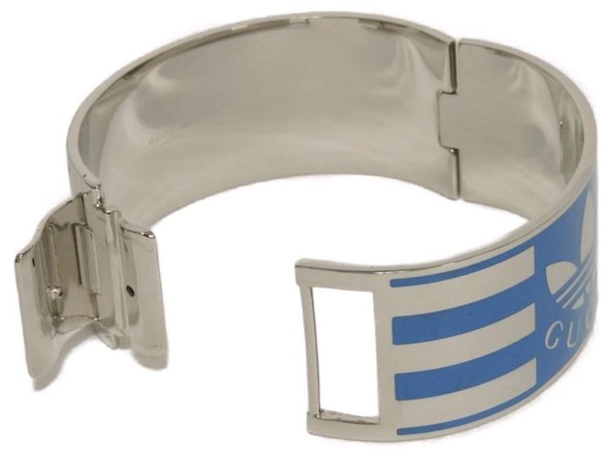 Bracelete Gucci com riscas esmaltadas - vista 8