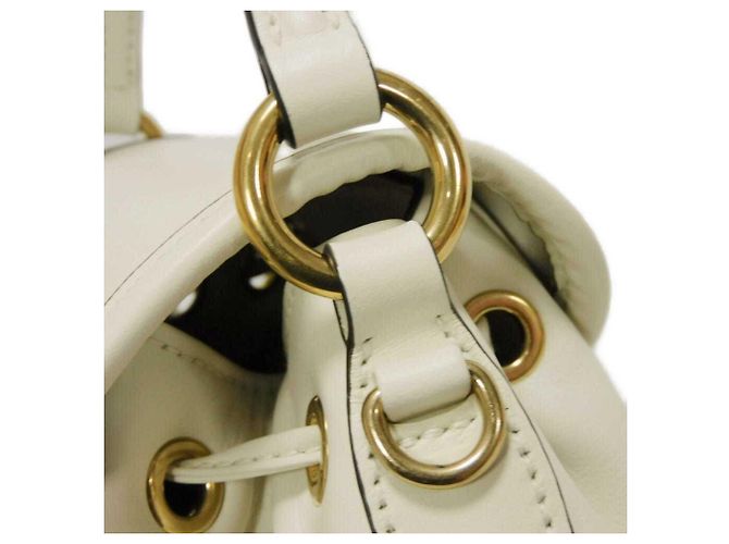 Miu Miu Women's Medium Drawstring Backpack - view 21