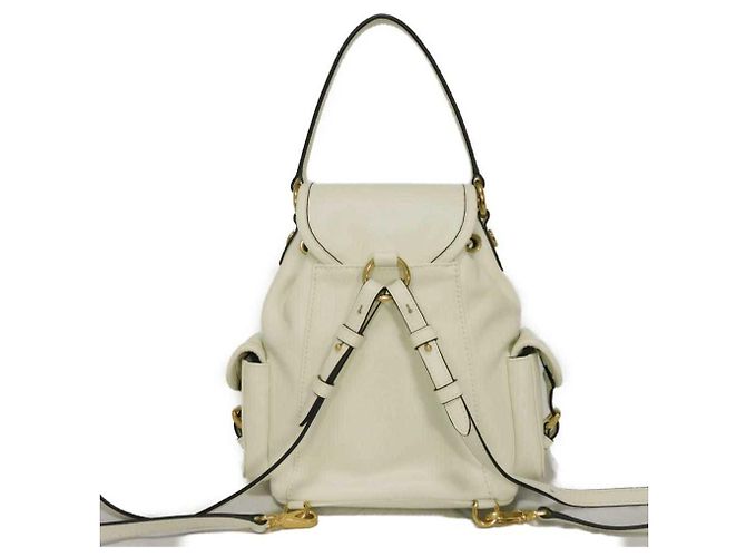 Miu Miu Women's Medium Drawstring Backpack - view 3