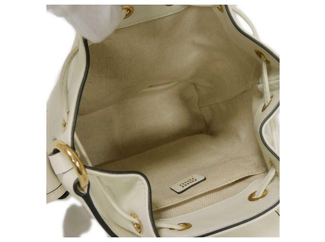 Miu Miu Women's Medium Drawstring Backpack - view 7