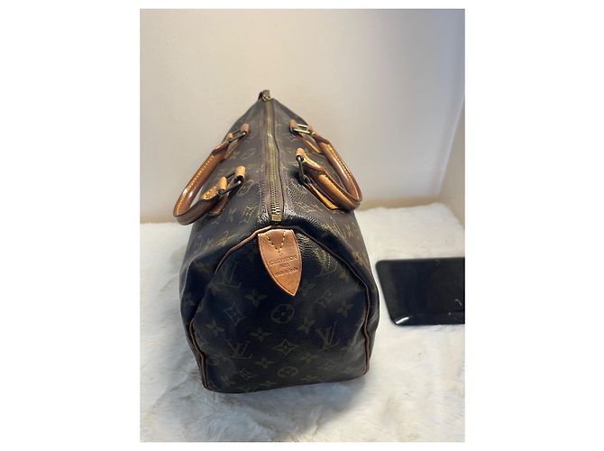 Borsa Louis Vuitton Speedy 30 Monogram - vista 4