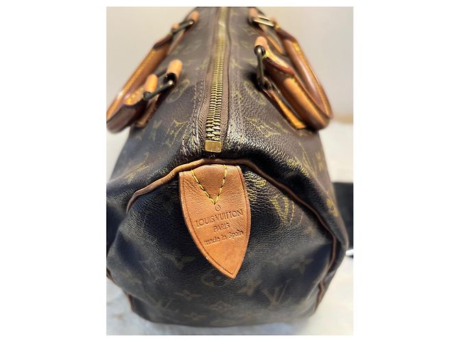 Borsa Louis Vuitton Speedy 30 Monogram - vista 5