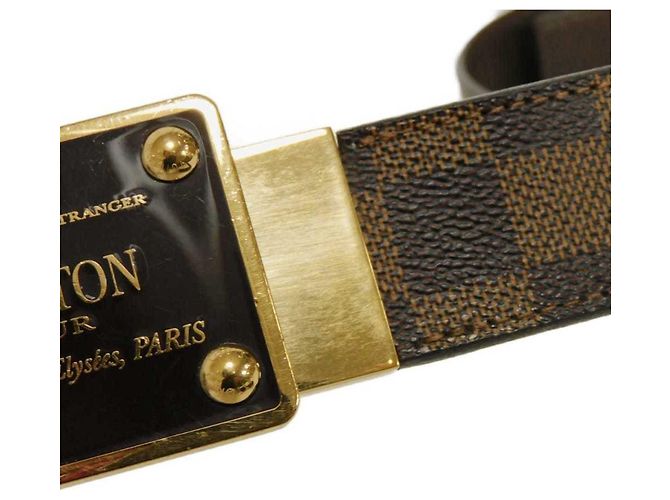 Ceinture réversible Damier Louis Vuitton - vue 8