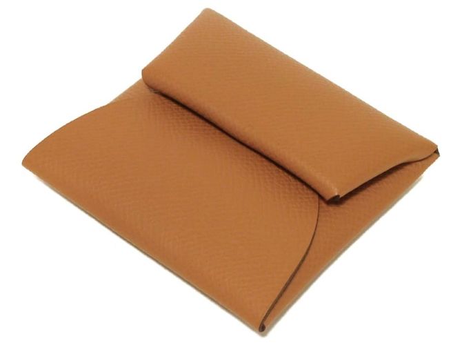 Hermès Portamonete Hermes Bastia in pelle Epsom - vista 4