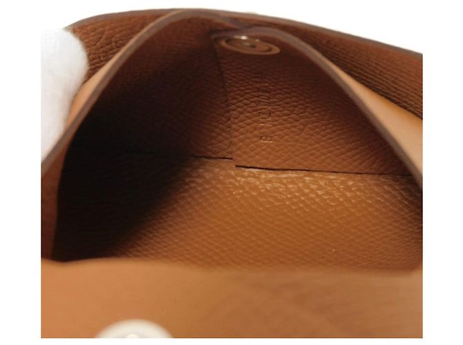 Hermès Portamonete Hermes Bastia in pelle Epsom - vista 7