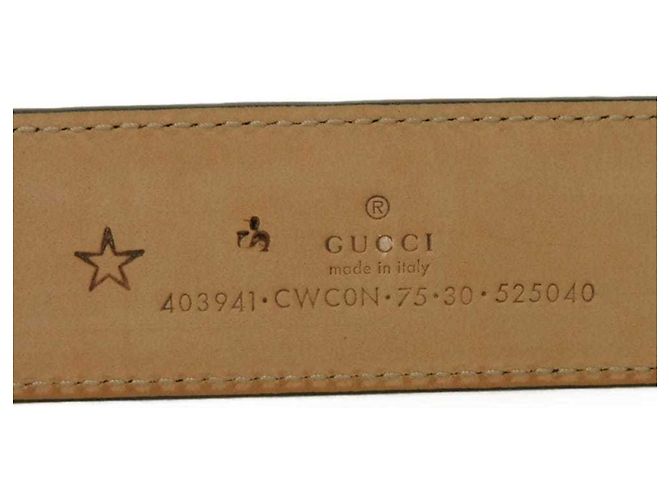 Gucci Black Leather Standard Belt - view 12