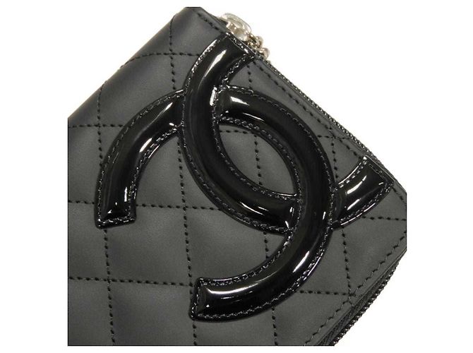 Cambon Portafoglio lungo con zip Chanel Matelassé - vista 17