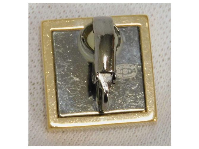 Orecchini a clip in metallo nero Chanel - vista 5