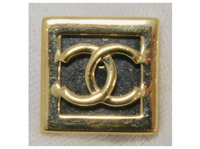 Orecchini a clip in metallo nero Chanel - vista 9