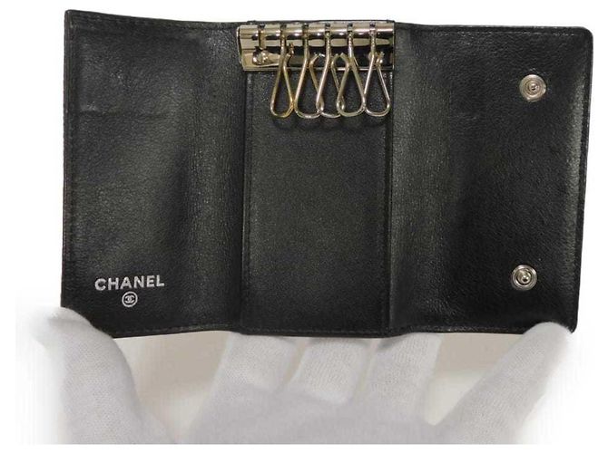 Chanel CC Signature Key Case - view 5