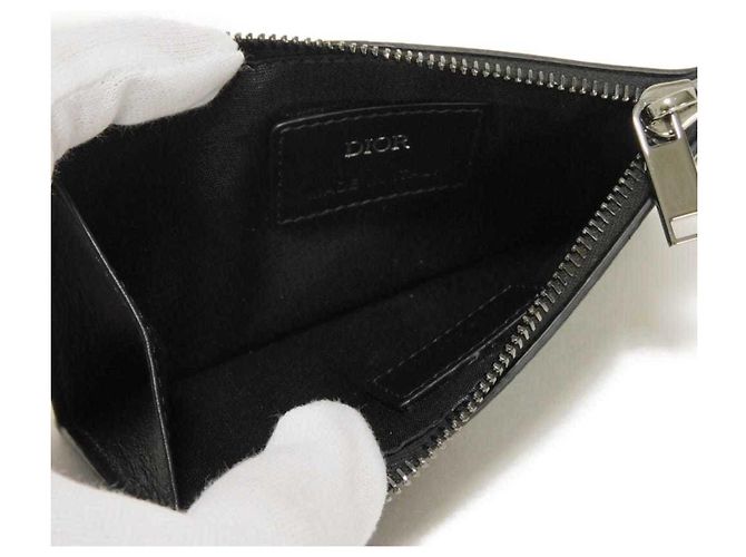 Portamonete Christian Dior in Black - vista 5