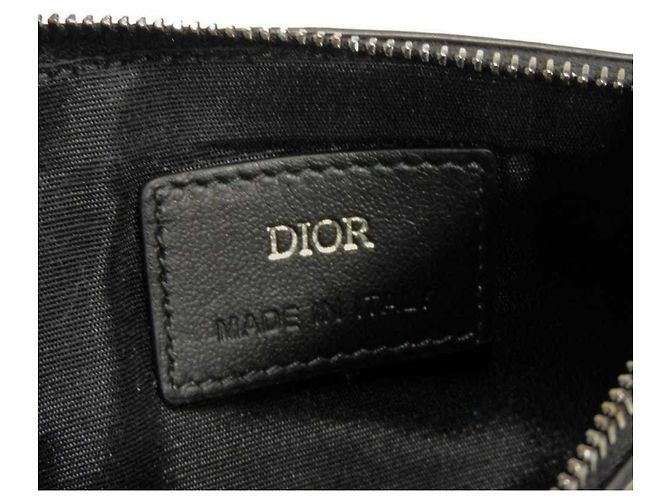 Portamonete Christian Dior in Black - vista 6
