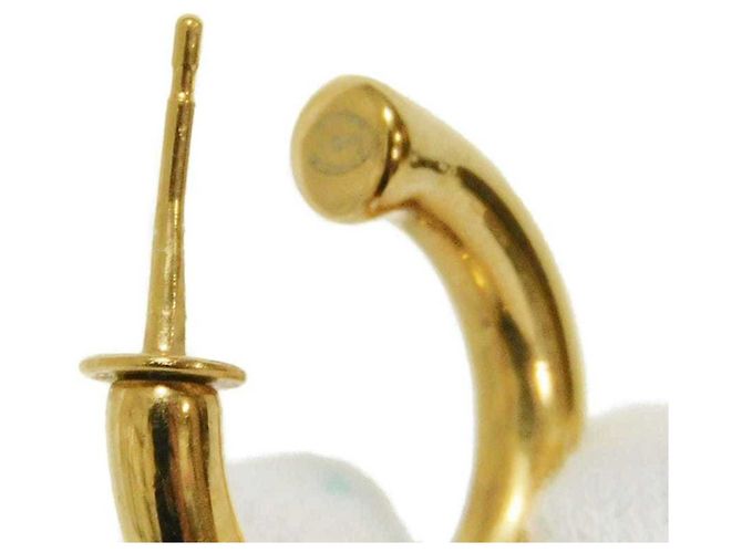 Orecchini a cerchio Chanel Gold - vista 11