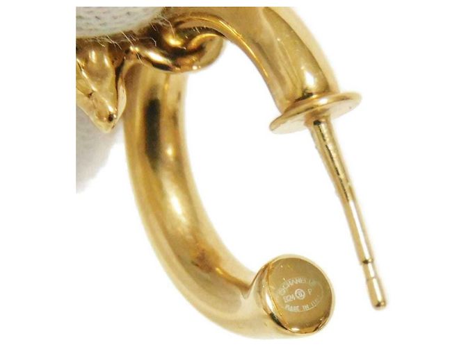 Orecchini a cerchio Chanel Gold - vista 12