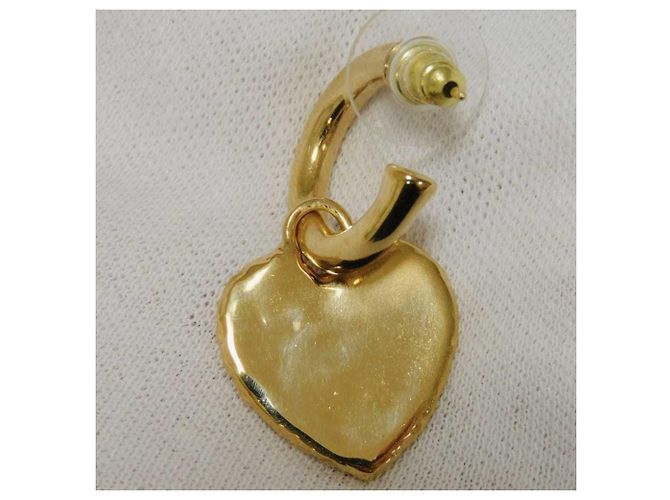Orecchini a cerchio Chanel Gold - vista 5