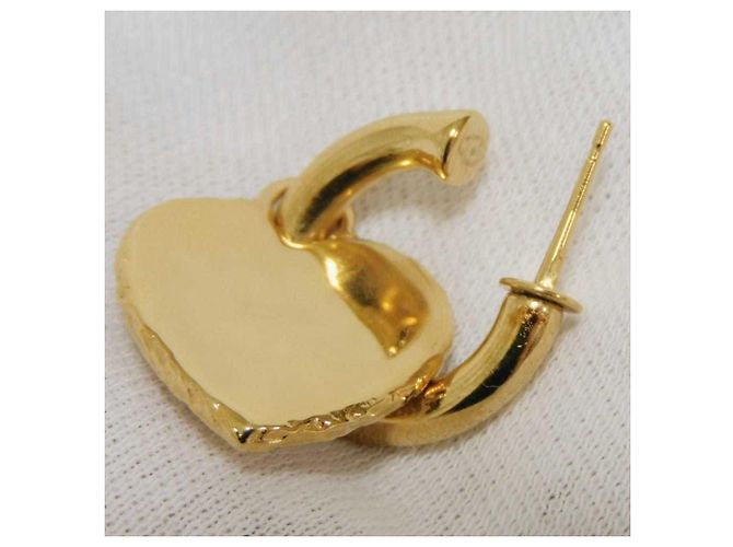 Orecchini a cerchio Chanel Gold - vista 6