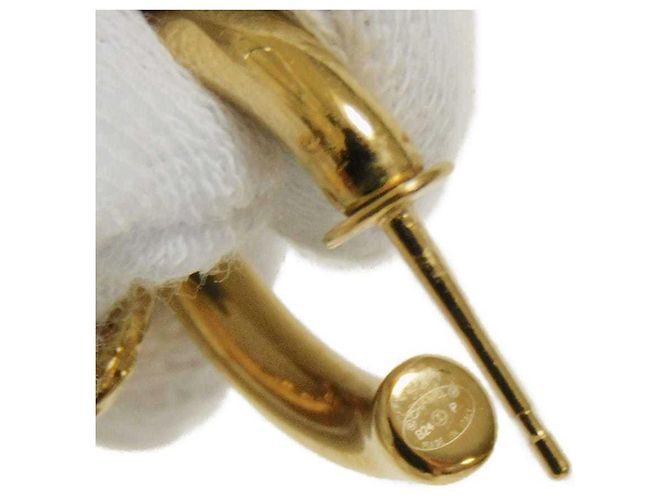 Orecchini a cerchio Chanel Gold - vista 7
