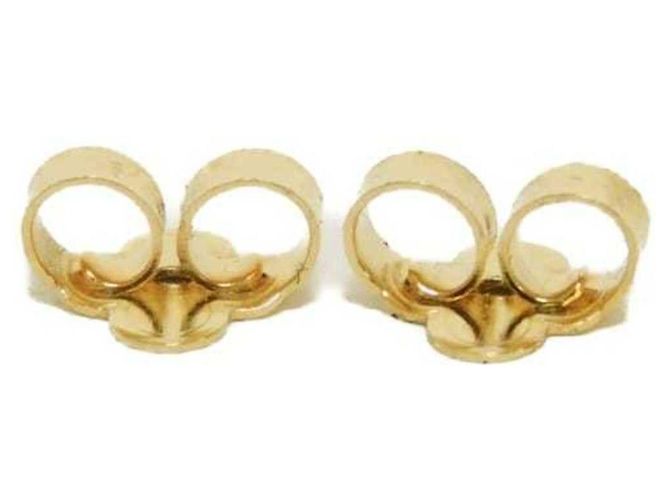 Pendientes de botón Louis Vuitton Gold - vista 10
