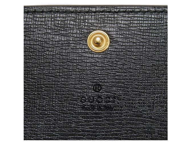 Gucci Black Leather Card Case - view 6