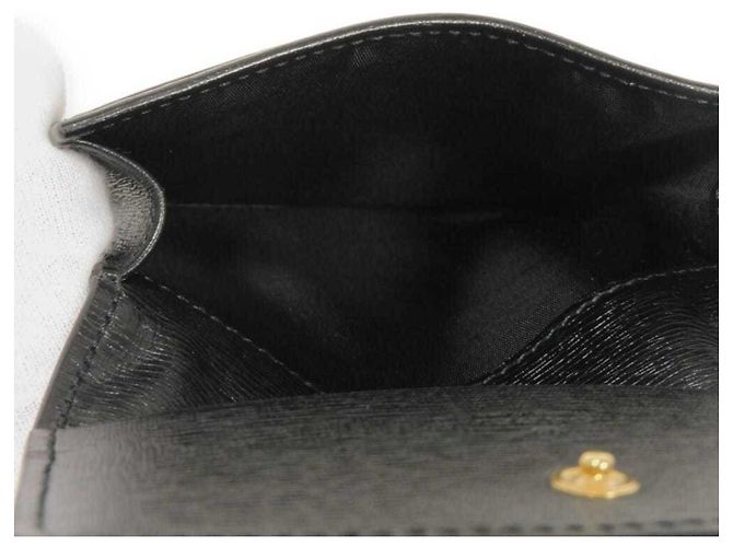 Gucci Black Leather Card Case - view 8