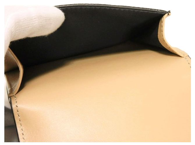 Zucca Portafoglio tri-fold Fendi in tessuto marrone - vista 15