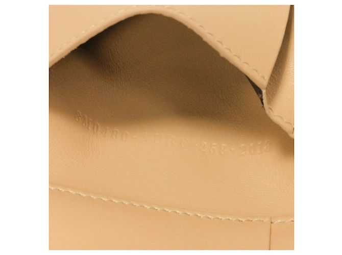 Zucca Portafoglio tri-fold Fendi in tessuto marrone - vista 7