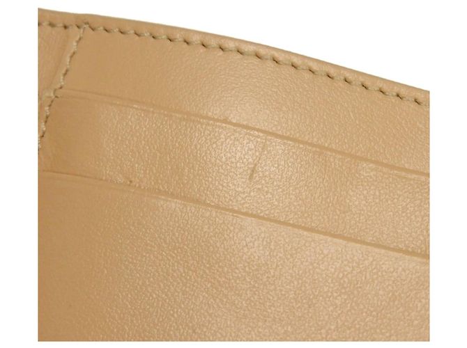 Zucca Portafoglio tri-fold Fendi in tessuto marrone - vista 8