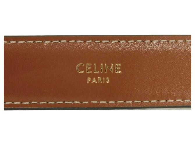 Triomphe Céline Ceinture Celine Standard Brown - vue 12